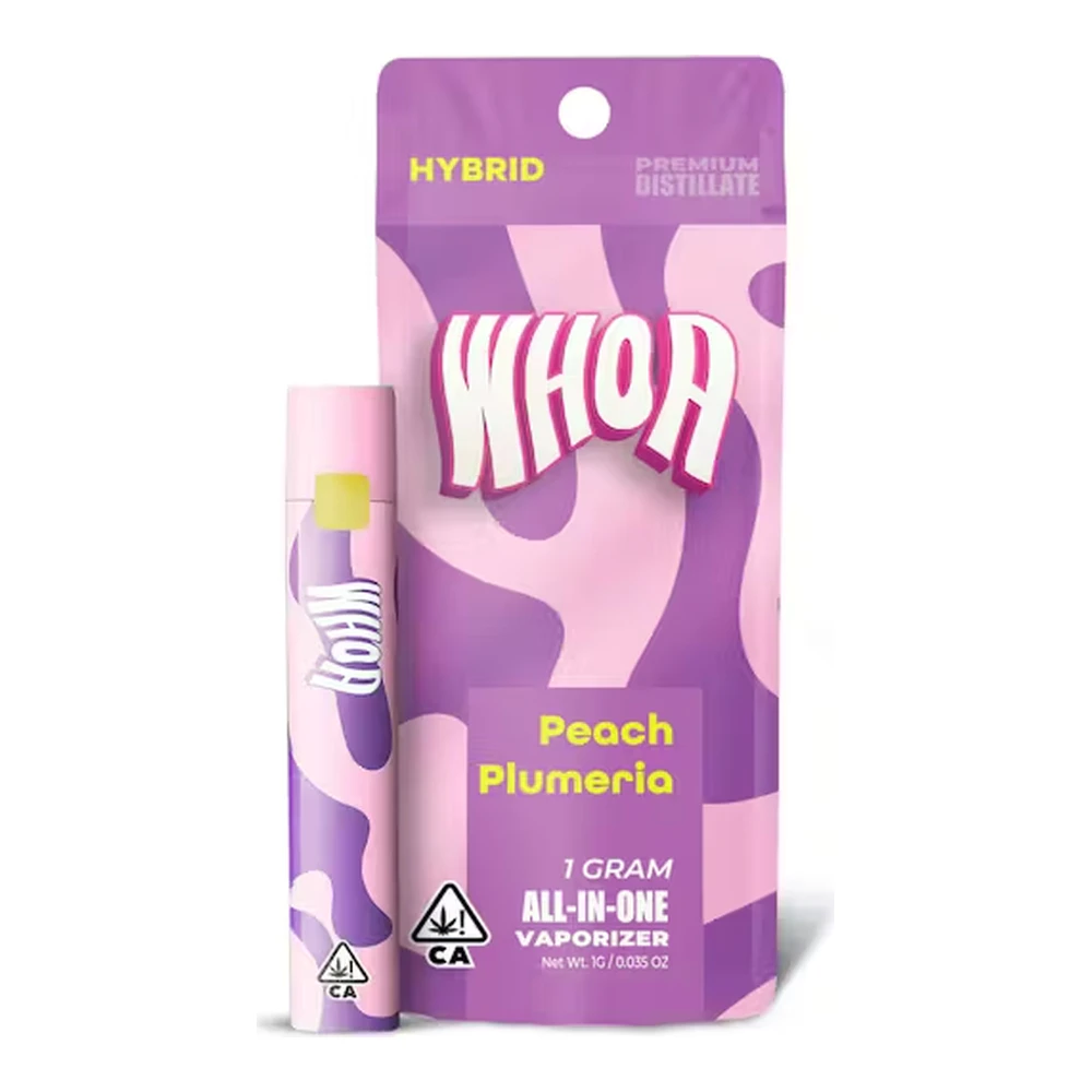 Whoa - WHOA | Peach Plumeria | All-In-One Vape | 1g Main Image