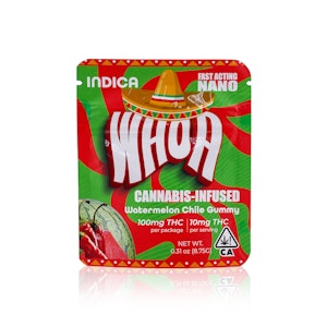 WHOA - WHOA | WATERMELON CON CHILE | EDIBLE | 100MG