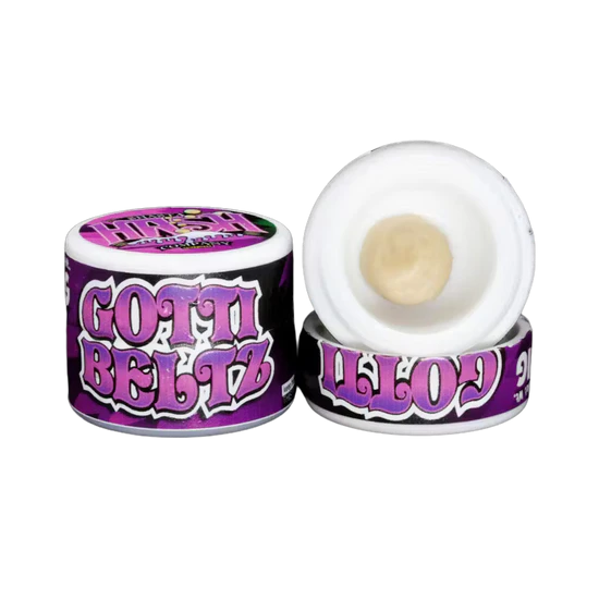 SHASTA FLOWER & HASH CO. - Shasta Hash - Concentrate - Live Rosin - Gotti Belts - 1G Main Image