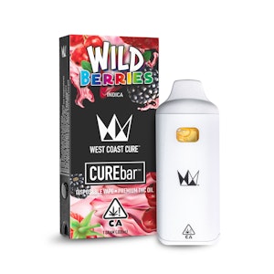 WEST COAST CURE - West Coast Cure - Disposable Vape - CUREBar - Indica - Wild Berries - (1g)
