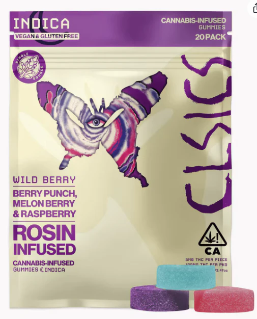 CLSICS - Wild Berry - 100mg - Rosin Infused Main Image
