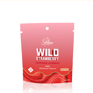 SUBLIME - Sublime - Wild Strawberry Gummies 100mg