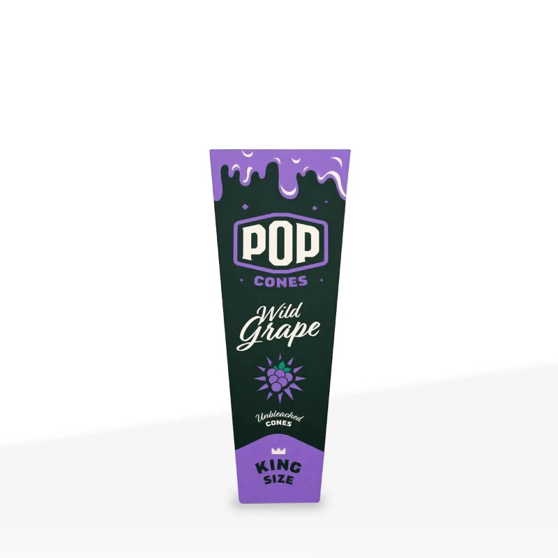 Pop - Pop Cones - Wild Grape King Size 3 Pack Main Image