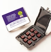 Edibles | Inclusion Gourmet | Wind Down | Cannacubes | Belgian Dark Chocolate | 50mg