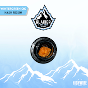 Glacier Live Resin Budder Wintergreen OG 1g