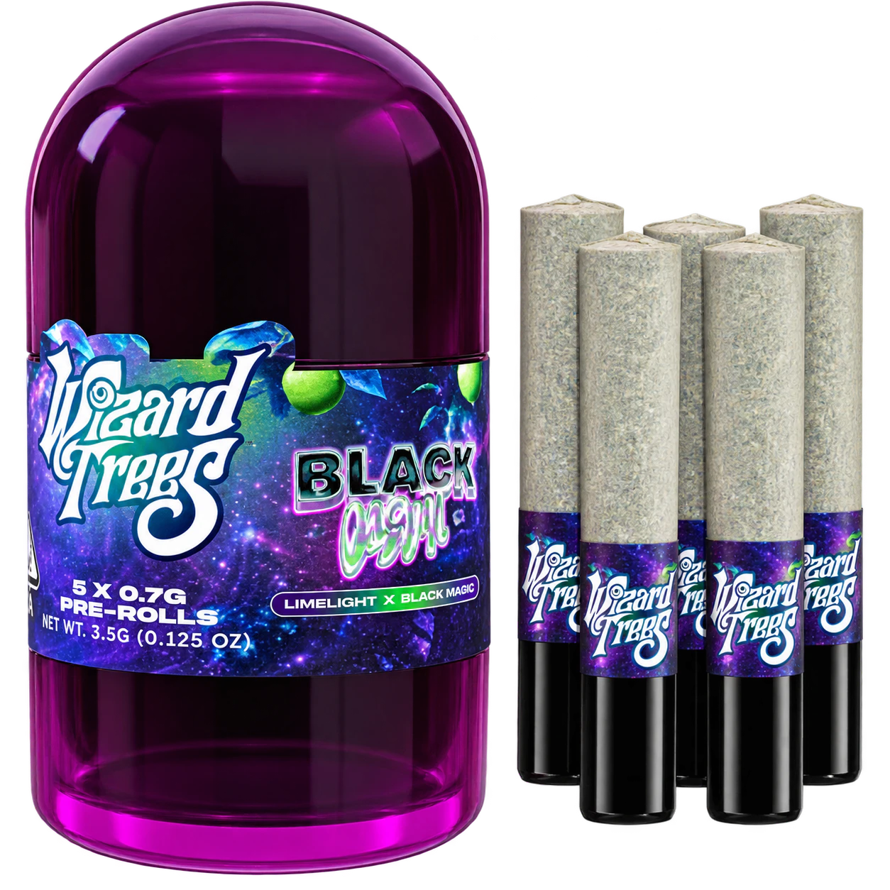 Wizard Trees - Wizard Trees | Black Light | 5pk Main Image