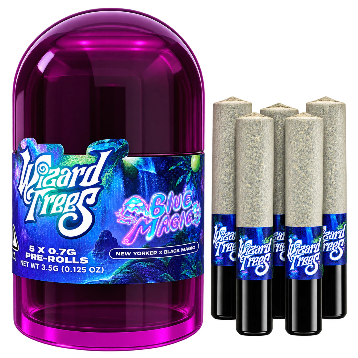 Wizard Trees - Wizard Trees | Blue Magic | 5pk Main Image