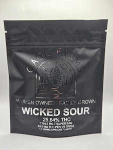 GAGE FARMS - Gage Farms - Wicked Sour - 25.64% THC - 7g - Dry Flower