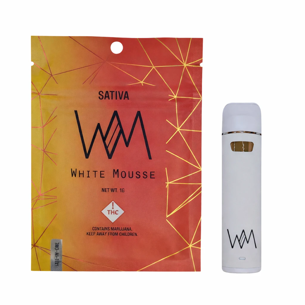 WM CONCENTRATES LLC - White Mousse - Live Resin AIO - Jam Session - 1000mg Main Image