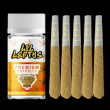 Orange Creamsicle - Hybrid - Lil Lefty Premium (Infused Pre-Roll) 5pk, 3.75g | Left Coast      -ll6 front