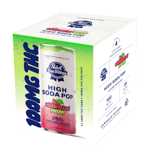 PABST - PABST | WATERMELON MELON - 4PK | BEVERAGE | 100MG