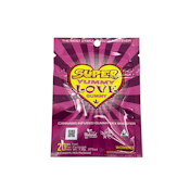 Womens Strawberry Super Yummy Love Gummy | 10mg 2pk Hash Infused Sex Booster