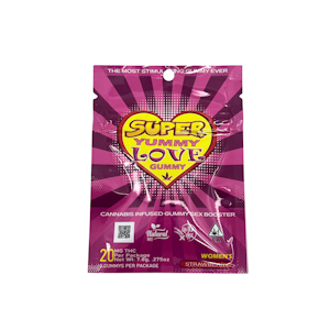 ILYSM Health - Womens Strawberry Super Yummy Love Gummy | 10mg 2pk Hash Infused Sex Booster