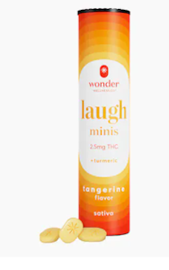 WONDER WELLNESS CO. - Wonder Minis | Mints (40ct) | Laughs Tangerine | 100mg