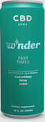 W*NDER | Fast Times 20mg CBD | Cucumber, Lime, Mint