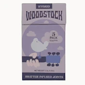 Woodstock: - Alien OG X Motorbreath | 5pk / [2.5G] Shatter Infused Pre-rolls |