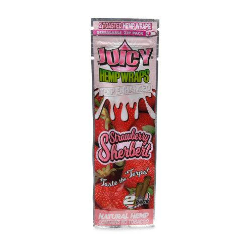 JUICY - Juicy Jay Hemp Wraps Strawberry Sherbert  Main Image
