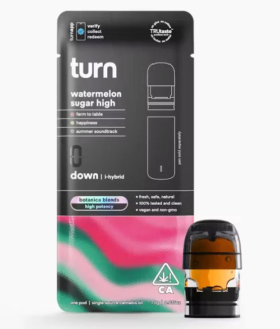 turn - [Turn Down] - BB - Pod - (1g) - Watermelon Sugar High Main Image