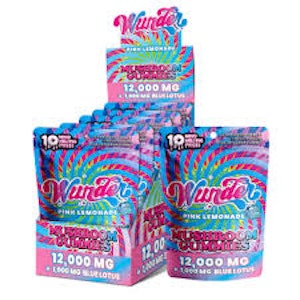 My Magic Mushy - Wunder - 1200MG + 100MG Blue Lotus Per Gummy - Pink Lemonade 10 CT