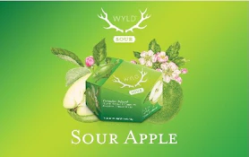 Wyld - High Dose - Sour Apple Sativa Gummy - 200mg