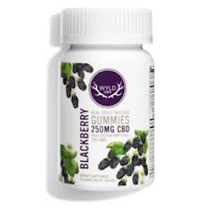 Wyld - Wyld Blackberry 250mg CBD Gummies