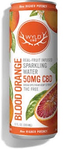 Wyld - Wyld CBD Blood Orange 50mg Sparkling Water