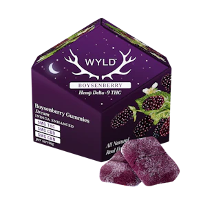 Wyld - Wyld | 1:1:1 CBD:CBN:THC Gummies | Boysenberry 