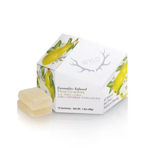 WYLD - Wyld Pear Gummy 1:1 (THC/CBG) 100mg