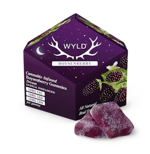 WYLD - WYLD | BOYSENBERRY 1:1:1 THC/CBD/CBN - 10PK | EDIBLE