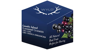 Wyld-Elderberry 2:1 THC: CBN 10mg THC:5mg CBN Gummies-Indica Enhanced