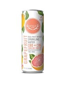Wyld - Wyld CBD Grapefruit 50mg Sparkling Water