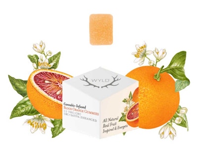 WYLD - [WYLD] THC Gummies - 100mg - THC:CBC 1:1 Blood Orange (S)
