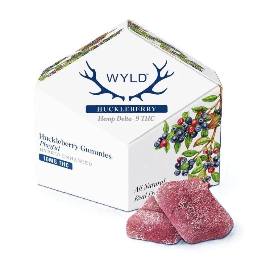 WYLD - Wyld | Huckleberry Hybrid Gummies (5ct) | 10mg THC Main Image