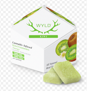 WYLD - WYLD - Kiwi - 1:1 THC:THCv - Sativa