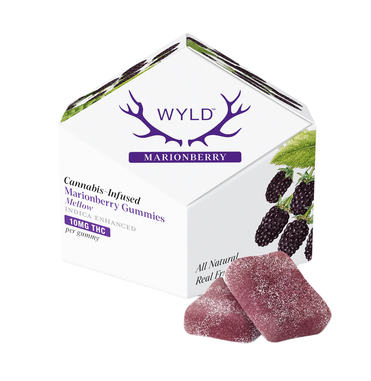 WYLD - WYLD - 100mg Gummies - Marionberry Main Image