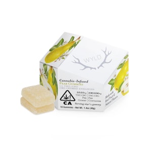 WYLD - PEAR 1:1 CBG:THC GUMMY - WYLD