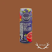 Wyld CBD Water 5:1 CBD:CBN Blueberry Pom