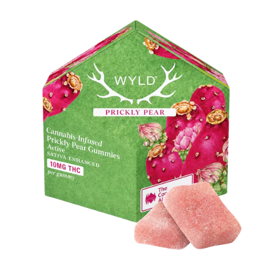 WYLD - WYLD - 100mg Gummies - Prickly Pear Main Image