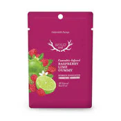 WyldOnes Raspberry Lime 100mg Gummy