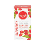 Wyld Raspberry 500mg CBD Gummies