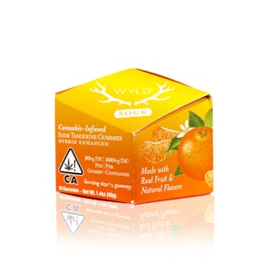 WYLD - WYLD - Edible - Sour Tangerine - Gummies - 100MG
