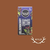 Wyld Gummies ELDERBERRY 500:100 CBD:CBN