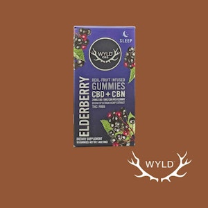 WYLD - Wyld Gummies ELDERBERRY 250:50 CBD:CBN