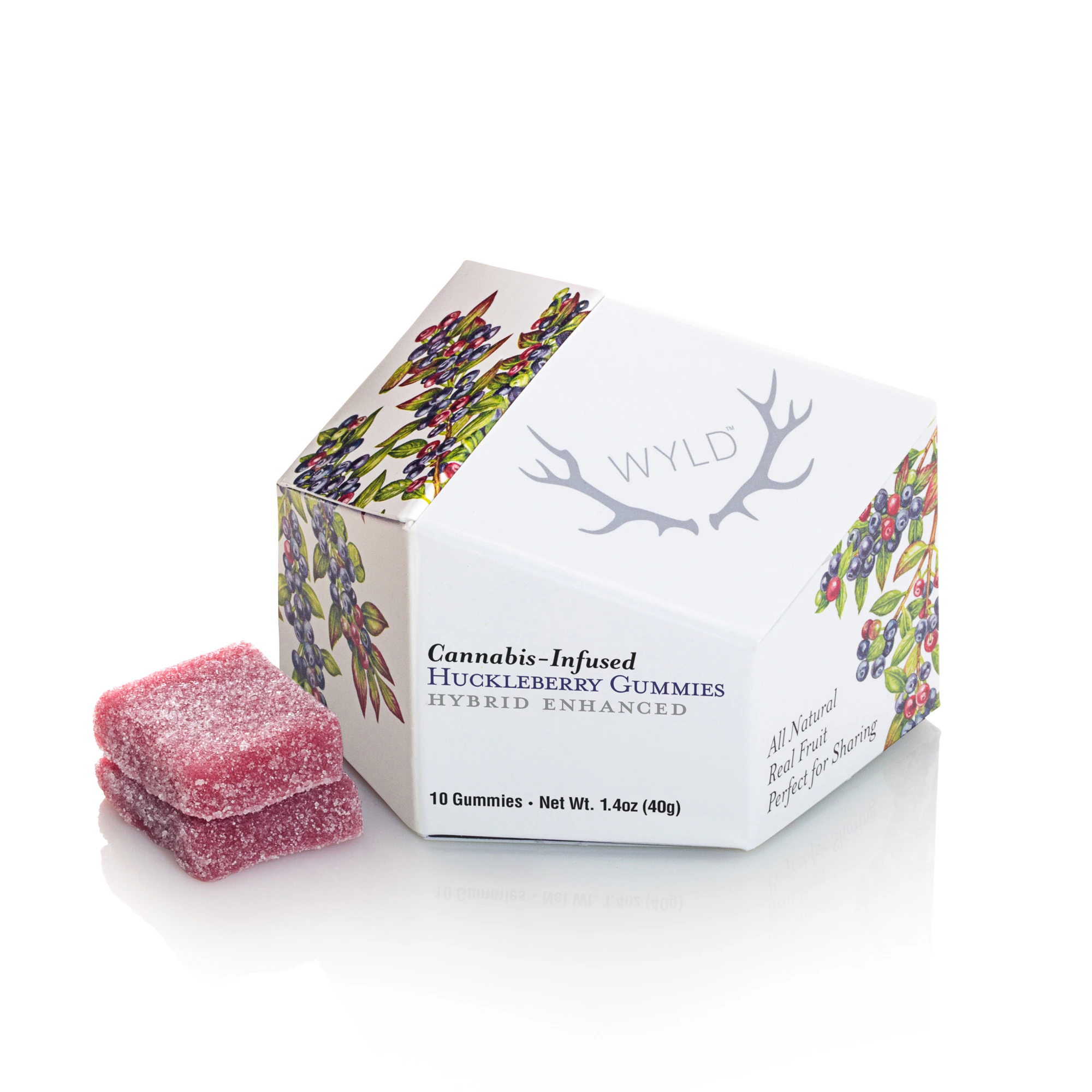 WYLD - Wyld | 10ct Gummies | Huckleberry | 100mg Main Image