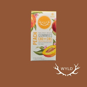 WYLD - Wyld Gummies PEACH 400:200 CBD:CBC