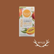 Wyld Gummies PEACH 200:100 CBD:CBC