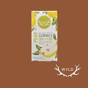 WYLD - Wyld Gummies PEAR 200:100 CBD:CBG