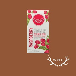 WYLD - Wyld CBD Gummies Raspberry 250mg