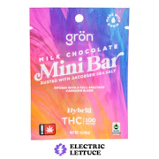 Gron THC Milk Chocolate Mini Bar 100mg