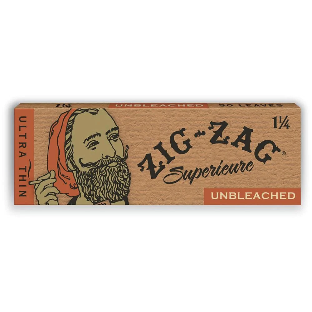 Medusa - Zig Zag Unbleached 1 1/4" Papers Main Image
